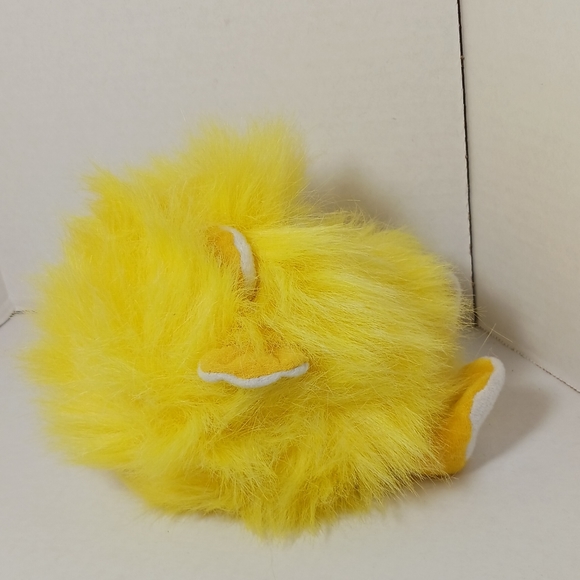 Vintage Dakin Nature Babies Plush 6” Minkys  Yellow Fluff Stuffed Animal Toy - Picture 2 of 6